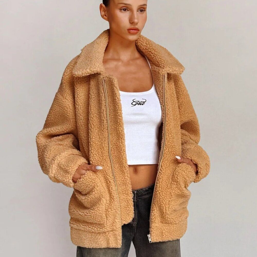 I.AM.GIA Pixie Sherpa Teddy Size Medium